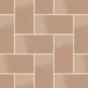 Micro Microtiles Herringbone Glaze Cotto 40.2x40.2