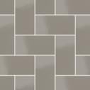 Micro Microtiles Herringbone Glaze Grey 40.2x40.2