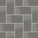 Micro Microtiles Herringbone Glaze Mud 40.2x40.2