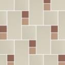 Micro Microtiles Offset Mix Sand-Terracotta-Klinker 35.1x30.1