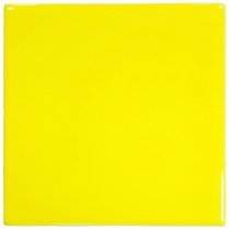 Modern Ceramics Mini Tile Yellow Glossy 9.9x9.9