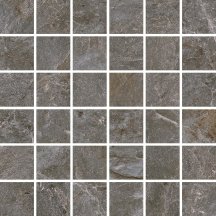 Monocibec Dolomite Grey Mosaico 4.7x4.7 Su Rete 30x30