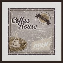 Monopole Coffee Time Brown B 15x15