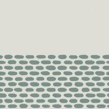 Mutina Tape Cobble Half Green 20.5x20.5