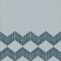 Mutina Tape Zigzag Half Blue 20.5x20.5