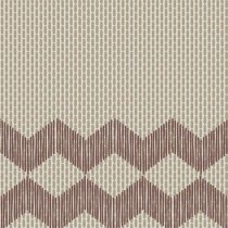 Mutina Tape Zigzag Half Brown 20.5x20.5