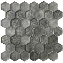 Natural Exclusive Sierra Graphite Linen Hex 30x30