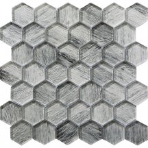 Natural Exclusive Sierra Silver Pine Hex 30x30