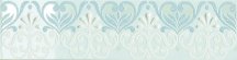 Novabell Milady Bloom Water Green Listello 6.5x25