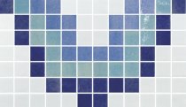 Onix Mosaico Borders Cenefa 13 Blue 18.2x31.1