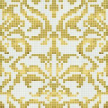 Onix Mosaico Deco Patterns Oriental Dreams Gold 124.4x124.4