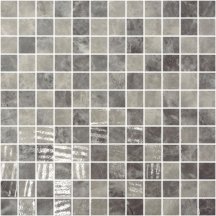 Onix Mosaico Eco Stones Gray Silver Mix 31.1x31.1