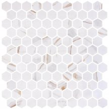 Onix Mosaico Hex Eco Stones Calacatta Gold Matte 29x30.1