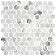 Onix Mosaico Hex Eco Stones Calacatta Matte 30.1x29