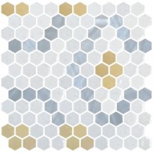 Onix Mosaico Hex Geo Patterns 5 30.1x29