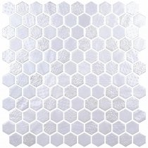 Onix Mosaico Hex Metal Blends White 30.1x29