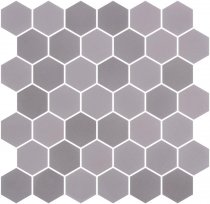 Onix Mosaico Hex Stoneglass Xl Light Brun 28.4x28.6