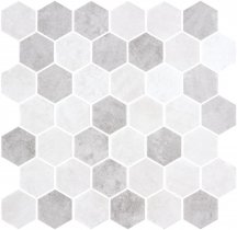 Onix Mosaico Hex Xl Zelik Helsinki 28.4x28.6