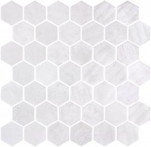 Onix Mosaico Hex Xl Zelik White 28.4x28.6