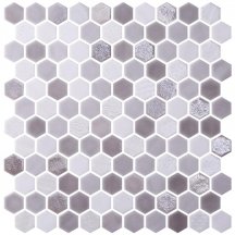 Onix Mosaico Hexagon Blends Dove 30.1x29