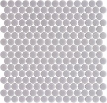 Onix Mosaico Penny Natureglas Smooth Grey Matte 28.6x28.6