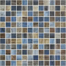 Onix Mosaico Woodland Oak Indigo Matte 31.1x31.1