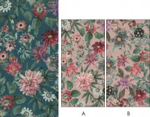 Ornamenta Mini Operae Floral Teal 60x120