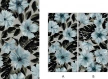 Ornamenta Mini Operae Flowers Blue 60x120