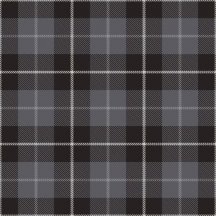 Ornamenta Tartan Black 60x60