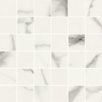 Panaria Eternity Mosaico Statuario White Soft Rect 30x30