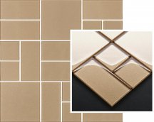 Paradyz Universal Mosaics Szklana Gold Mix 29.8x29.8