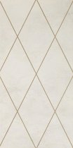 Petracers Ad Maiora Rhombus Oro Su Beige 50x100