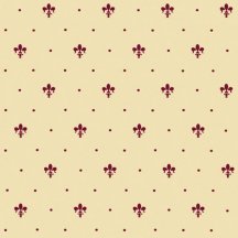 Petracers Grand Elegance Giglio Bordeaux Su Crema 20x20