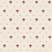 Petracers Grand Elegance Giglio Bordeaux Su Panna 20x20