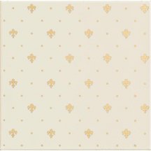 Petracers Grand Elegance Gold Giglio Oro Su Panna 20x20