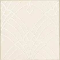 Petracers Grand Elegance Rubino Deco Avorio Lustro Cromo 20x20