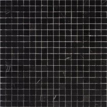 Premium Marble Чистые Цвета Pure Black Tumbled 29.7x29.7