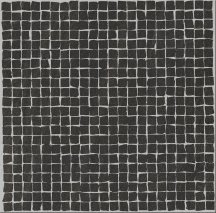 Provenza Q Stone Minimal Night Mosaico Lappato Rett 30x30