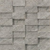 Ragno Realstone Quarzite Grigio Mosaico 3D 29x29