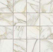 Rex Etoile Creme Glossy Mosaico 7.5x7.5 30x30