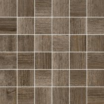 Ricchetti Artwood Mosaico 5x5 Chocolatebrown Nt 30x30