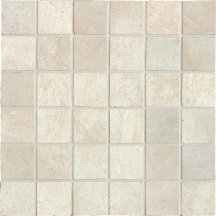 Ricchetti Les Dalles Des Chateaux Mosaico 5x5 Blanc 33.3x33.3