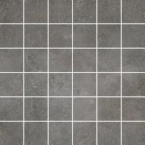 Ricchetti Remix Grigio Mosaico 5x5 Naturale Rettificati 30x30