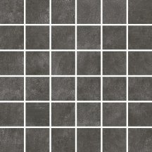 Rondine Industrial Color Chic Jet Black Mosaico 30x30