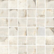 Rondine Oxyd White Mosaico Rect 30x30