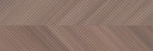 Saloni Eukalypt Vector Marron-Cacao 40x120