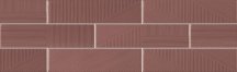 Sant Agostino Decorline Stripebrick Mauve 7.3x30