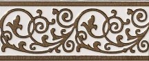 Sant Agostino Inspire Listello Oro 10x25