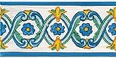 Savoia Cotto Mediterraneo Listelli Abbinati Positano 10x22