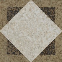 Settecento Accademia Quadrato Beige-Caramel-Caffe Decoro 47.5x47.5